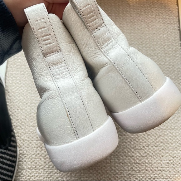 Converse All Star Leather Modern HTM Jack Purcell White Sneakers - Picture 5 of 6